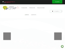 Tablet Screenshot of fundacioncitap.com
